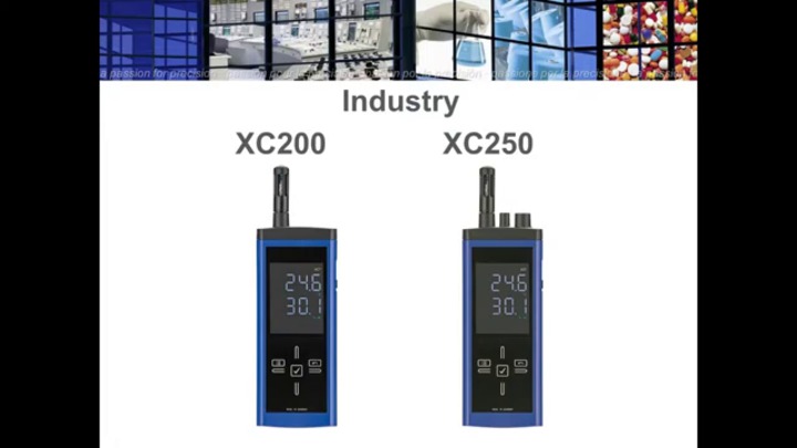 Medidor de temperatura, humedad ambiental y punto de rocío. Lufft XC200,  tienda On Line